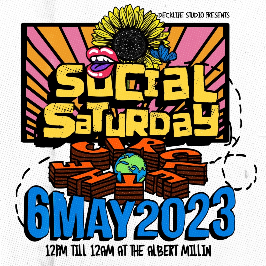 Social Saturday – The Circle original event artwork