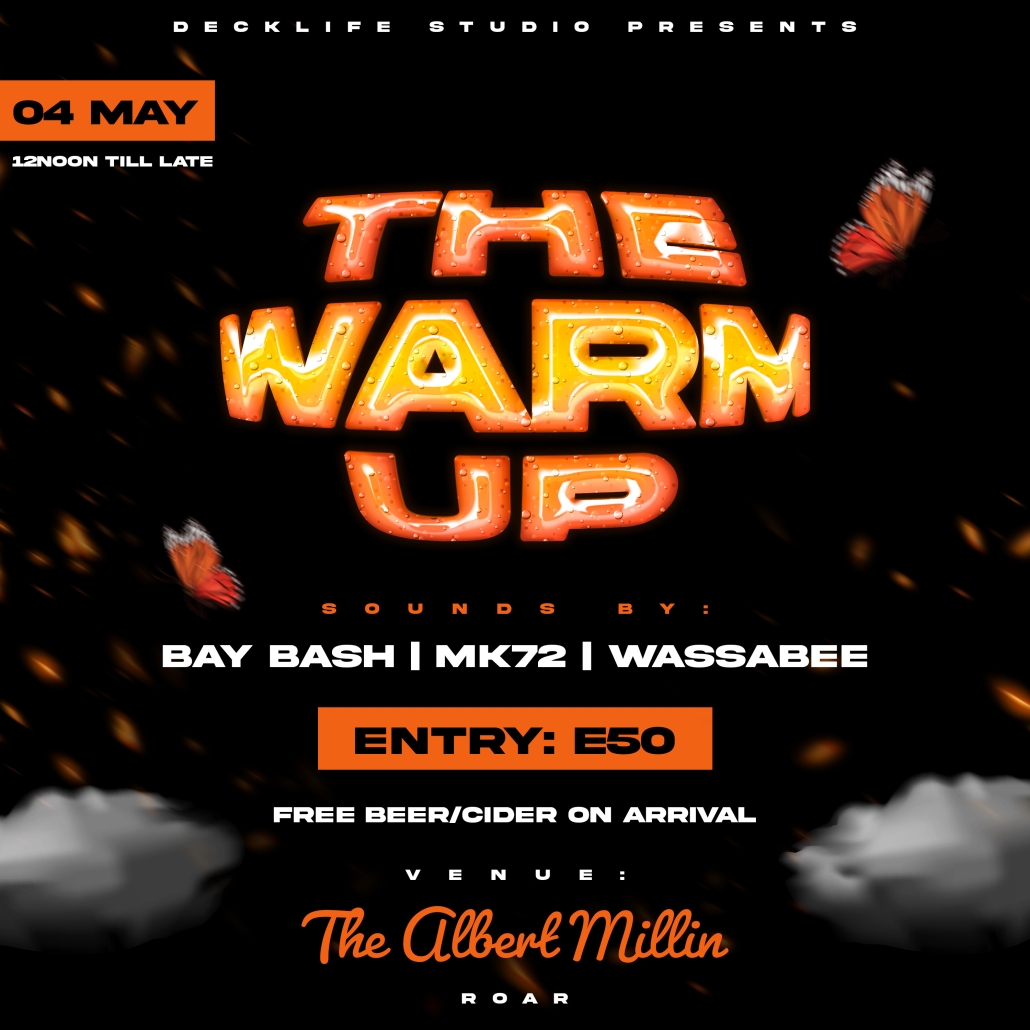 The Warm Up original event artwork
