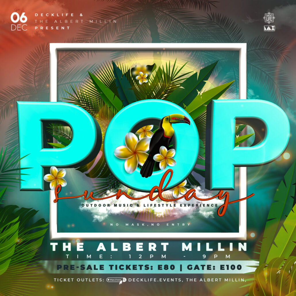 POP SUNDAY original event artwork