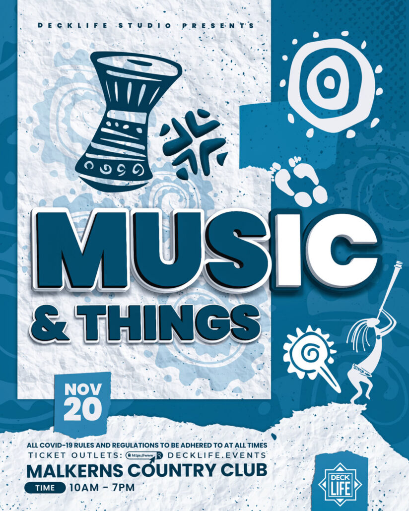 MUSIC n THINGS original event artwork