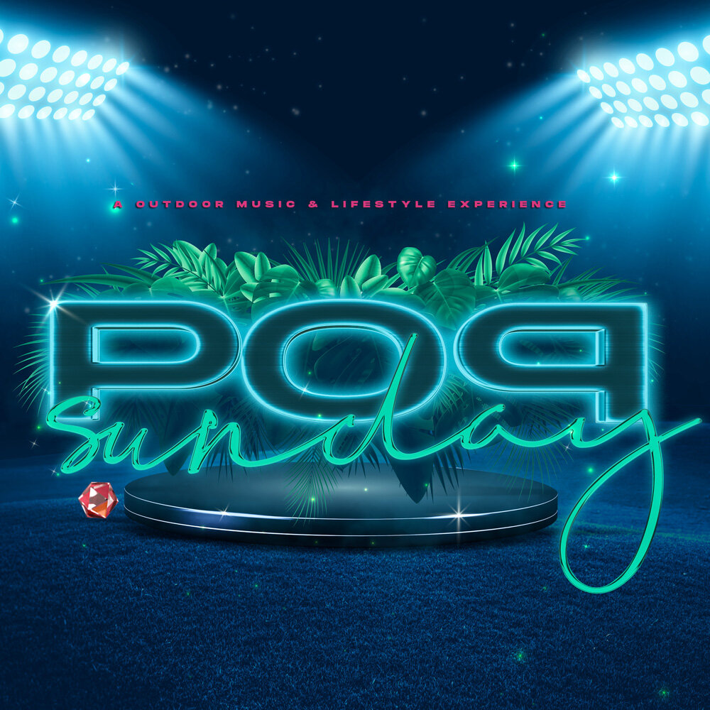 Pop Sunday ⛱ original event artwork